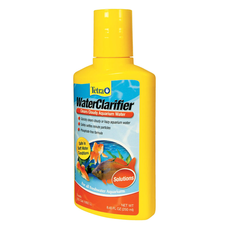 Tetra Water Clarifier, Aquarium Treatment Solution, 8.45 oz, Clears Cloudy Aquarium Water, Safe to Use with Fish and Plants, for Fresh Water (Pack of 2) 8.84 oz (Pack of 2) - PawsPlanet Australia