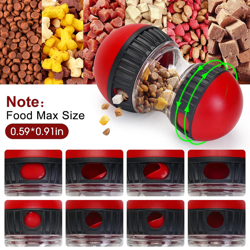 Dog Treat Toy, Interactive Treat Dispensing Dog Toys, Adjustable and Durable Dog Puzzle Toy for Small/Medium/Large Breed Dogs to Keep Them Busy - PawsPlanet Australia