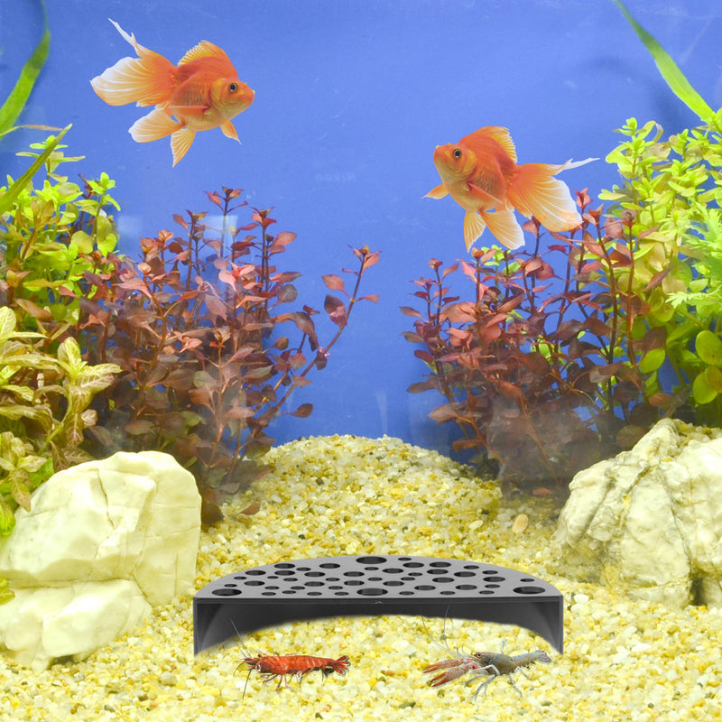 Shrimp Hides for Aquarium, Shrimp Cave Hideout, Betta Shrimp Tank Accessories, Shrimp Hide Fish Tank Decor, Black - PawsPlanet Australia