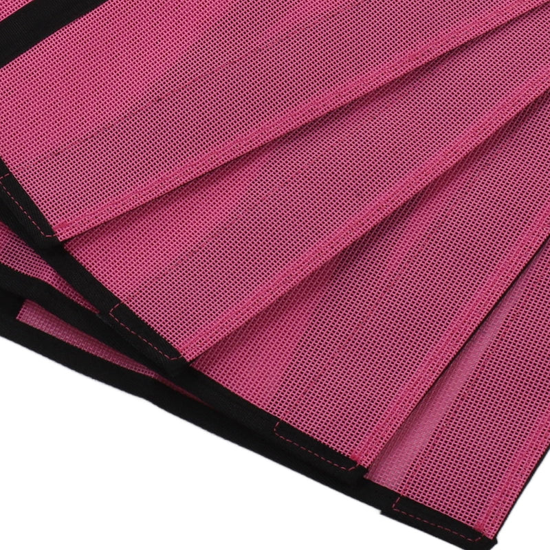 Horse Fly Leggings, Prevent Trampling Fine Mesh Leg Protection Tear Resistant Horse Fly Boots for Outdoor (Rose Red) - PawsPlanet Australia