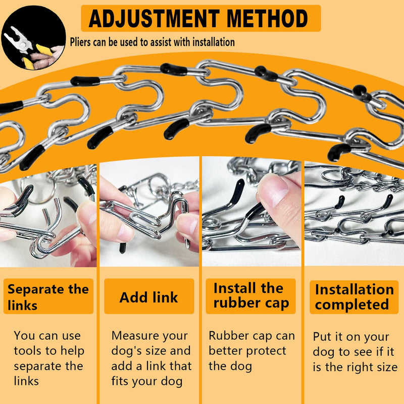 Quick - Release Dog Collar, Metal Leash Collar for Small Dogs, Medium Dogs, Large Dogs (XL(23-26" Neck)) XL - PawsPlanet Australia