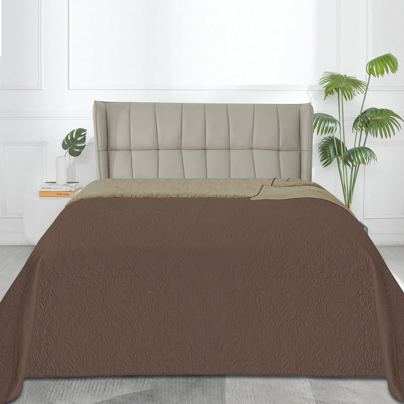 Easy-Going Waterproof Dog Bed Cover Reversible Leak Proof Pet Blanket Replacement Mat for Furniture Washable Couch Cover Sofa Cover for Dogs Cat(82x102 Inch, Brown/Beige) 82x102 Inch - PawsPlanet Australia