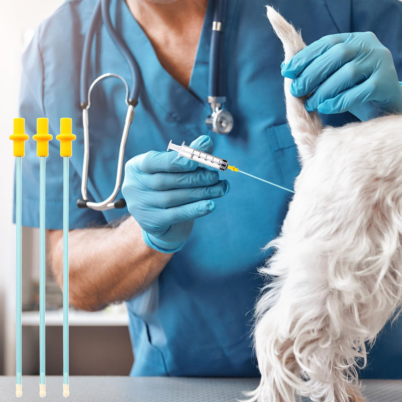 10 Set AI Artificial Insemination Dog Breeding Kit, Canine Breeding Kit, Disposable Canine Artificial Insemination, Dog Insemination Breeder Kit, Canine Breeding Supplies for Medium Breeds 11.8 inch,Medium Breeds - PawsPlanet Australia