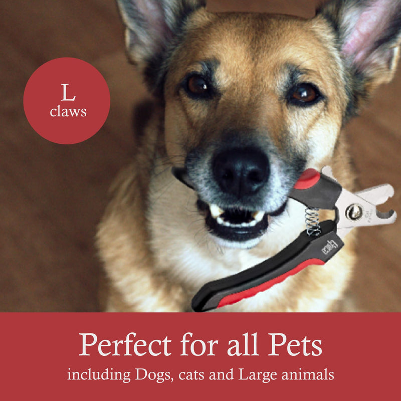 Epica Large Dog Nail Clippers for Thick Nails | Dog Nail Clippers for Large Dogs | Pet Nail Clippers with Safety Guard L