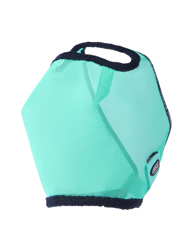 Harrison Howard All Round Mesh Horse Fly Mask UV Protective with Fleece Padded Edging Mint L Full (Large) - PawsPlanet Australia