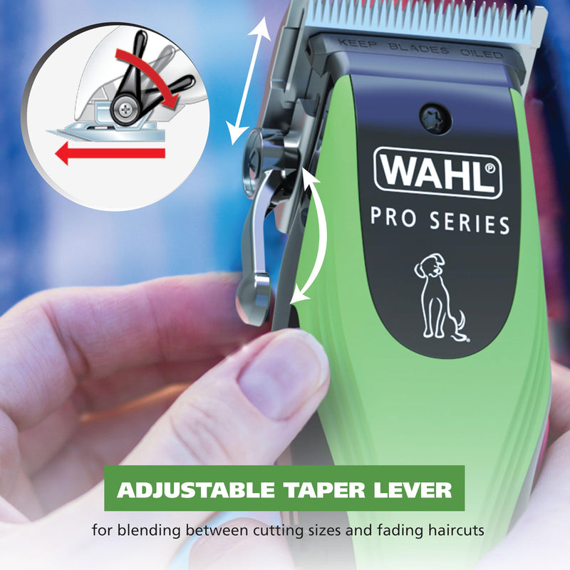 Wahl Pro Series Lithium Ion Cordless Dog Grooming Kit – Rechargeable, Heavy-Duty Dog Clippers for Thick Coats – Model 3025854 - PawsPlanet Australia