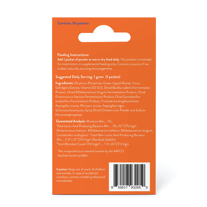 ProBesties Kiss (lg) - Bad Breath Treatment for Dogs - Dog Breath Freshener & Probiotic Perio Support - Dog Bad Breath Eliminator Large (Pack of 30)