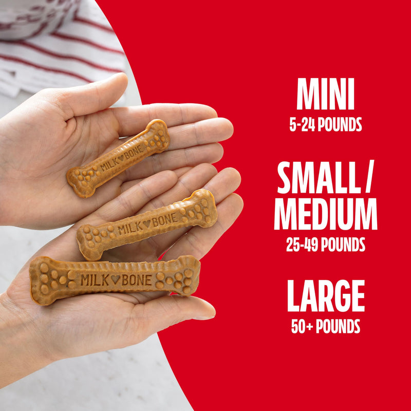 Milk-Bone Brushing Chews Original Chicken Flavor Daily Dental Dog Treats, Large, 8.1 Oz. Bag (Pack of 5) 0.51 Pound (Pack of 5) - PawsPlanet Australia