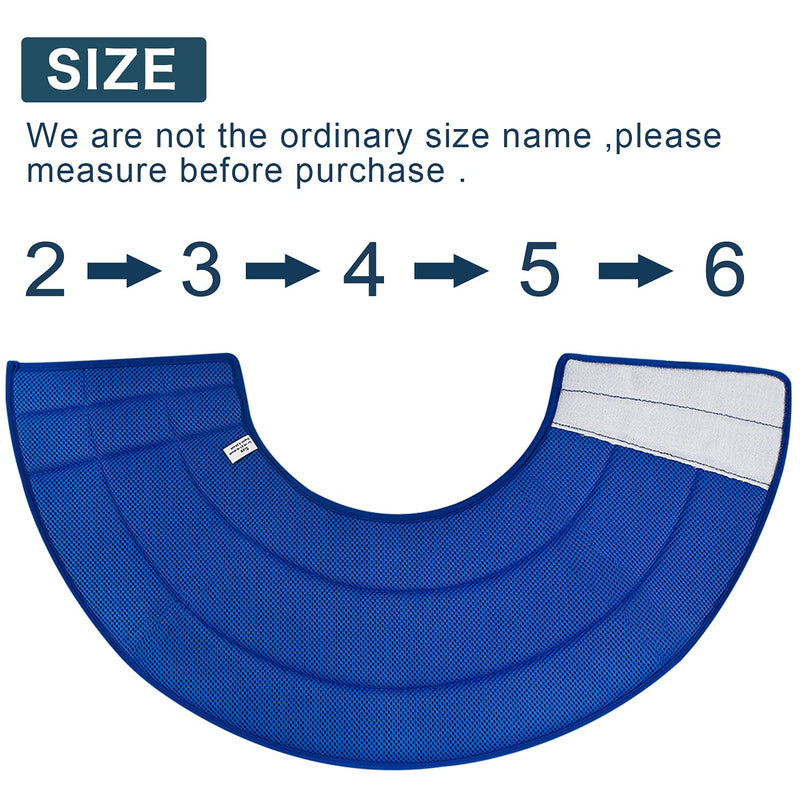 Breathable Mesh Elizabethan Collar, Soft Adjustable E-collor For Pet Dogs Cats Rabbit Quicker Healing Anti-Bite Anti-Lick Easy Eat and Drink(Blue) Size 5 for small to medium dogs Blue - PawsPlanet Australia