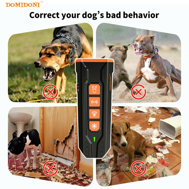 2025 Upgraded Dog Bark Deterrent Device - Anti-Bark Devices for Dogs, No More Barks Dog Training Tool (Black) Black - PawsPlanet Australia