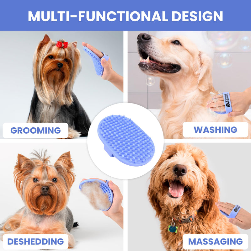 We Love Doodles Dog Grooming Bath Brush & Detangler Spray