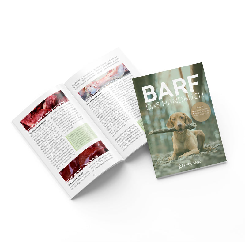 BARF Manual Including Feed Plan & Quantity Calculation - Information & Instructions for Barfing, with Barf Tips, Explanations & Example Food Plan