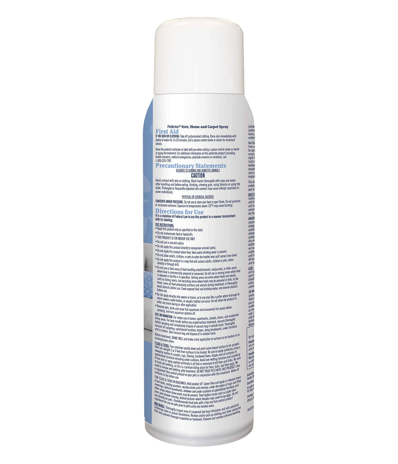 PETARMOR Home and Carpet Spray for Fleas and Ticks, Protect Your Home From Fleas and Eliminate Pet Odor, 16 Ounce 1 Count