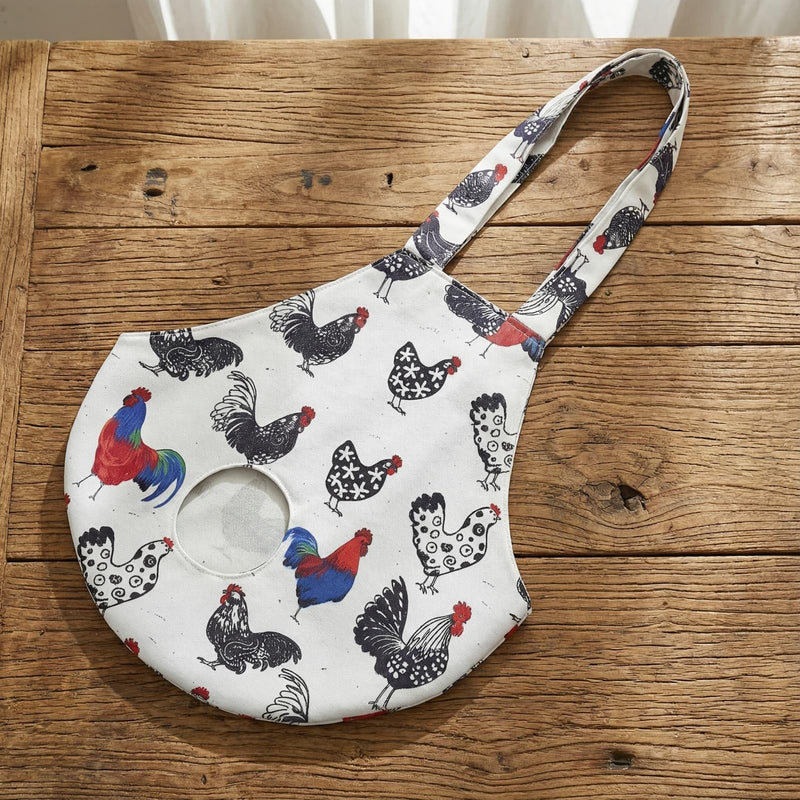 1 Pack Chicken Holder Bag, Chicken Sling Carrier, Rooster Sling with Handle for Poultry Transport, Travel, Hike, Drive