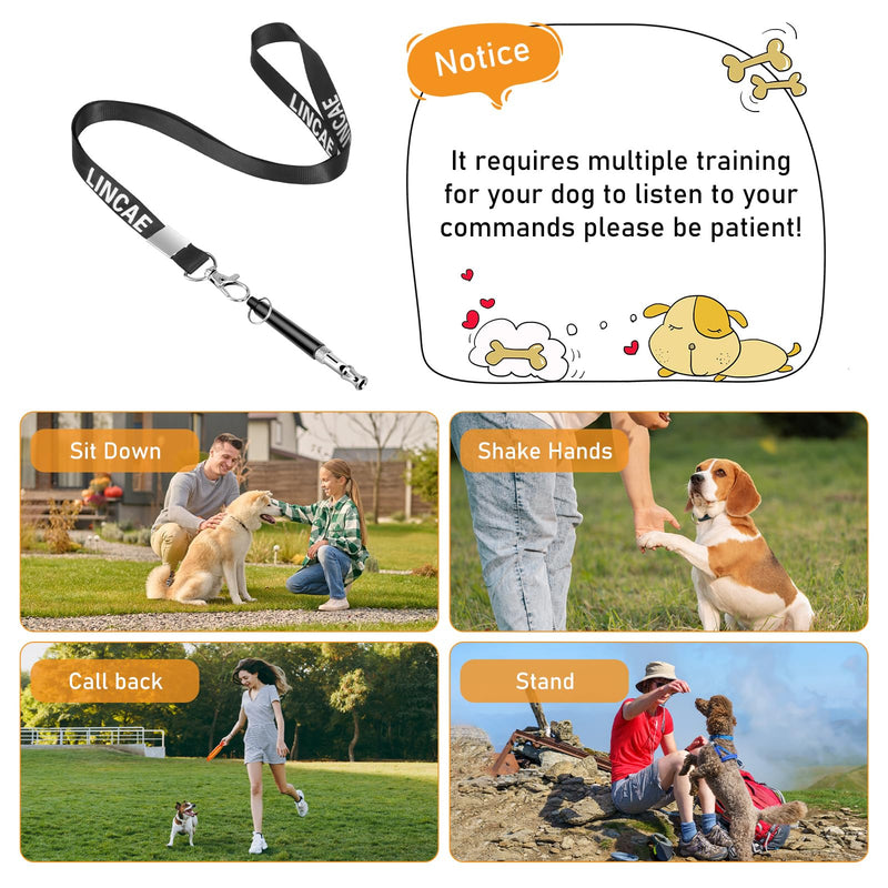 Dog Whistle, Dog Whistle to Stop Barking Neighbors Dog, Adjustable Ultrasonic Silent Dog Training Whistle - PawsPlanet Australia
