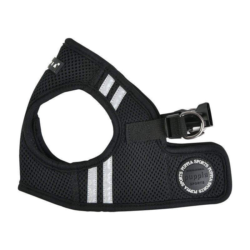 Puppia Soft Vest Harness Pro - Black - L Large - PawsPlanet Australia