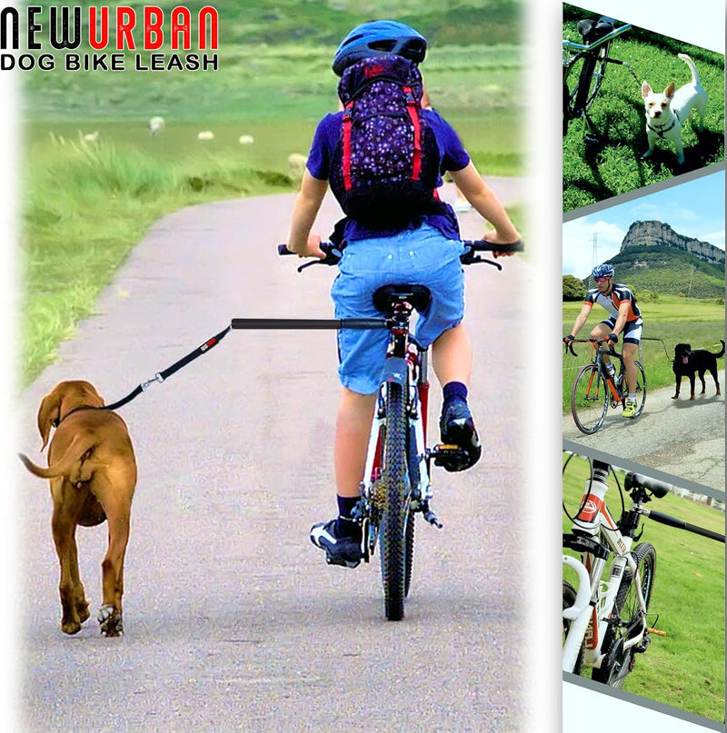 Dog Bike Leash Bike Dog Leash Dog Bike Leash Attachment Dog Leash for Bike Hands Free Dog Leash Bicycle Dog Leash for Large Middle Small Dogs Retractable Bicycle Dog Leash - PawsPlanet Australia