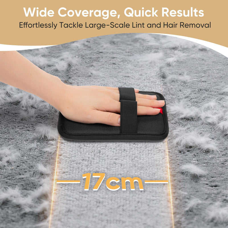 Pet Hair Remover, Electrostatic Pet Hair Removal Gloves, Reusable Cat & Dog Hair Remover for Couch, Furniture, Carpet, Curtain, Upgraded Animal Fur Removal Tool, Cat Grooming Gloves-1 PCS 1 - PawsPlanet Australia