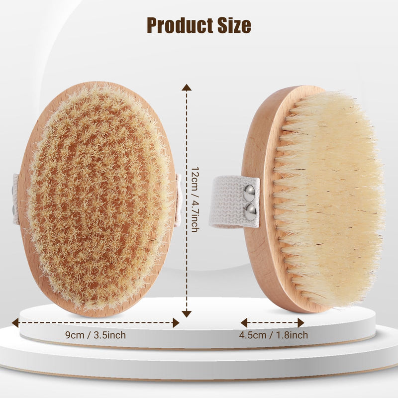 Soft Boar Bristle Pet Palm Brush for Short Haired Dogs and Cats with Band, Reduce Shedding, Ergonomic Dog Brush, Easy to Hold and Reduces Stress On Your Wrist | Ideal for Daily Grooming Wood - PawsPlanet Australia