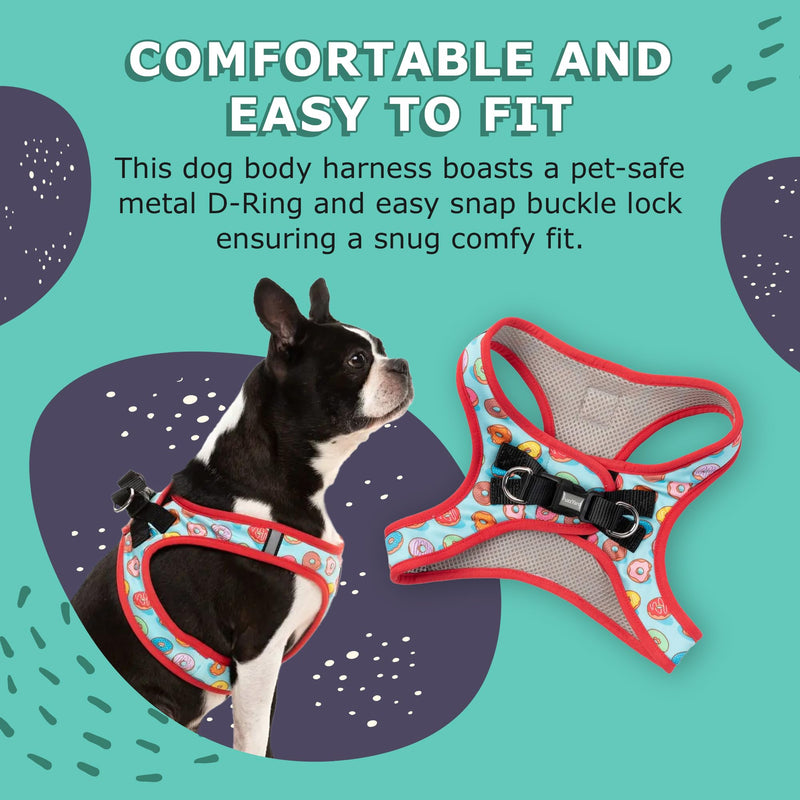 FuzzYard You Drive Me Glazy Step in Dog Harness | Size XL | Comfortable Fit for Everyday Walking & Training Extra Large - PawsPlanet Australia