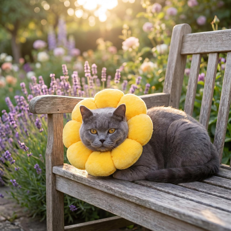 Soft Adjustable Cat Collar (Size M), Comfortable Lightweight Breakaway Collar for Kittens & Adult Cats, Durable Pet Neck Collar with Secure Buckle, Ideal for Daily Wear & Outdoor Use