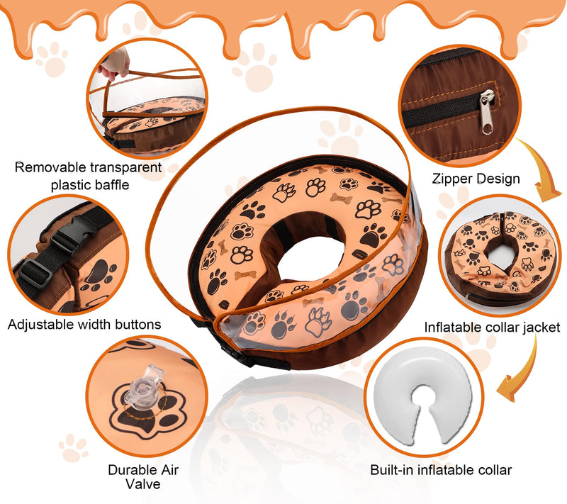 Cat Cone Collar - Soft, Adjustable Recovery Collar for Kittens and Small Cats After Surgery
