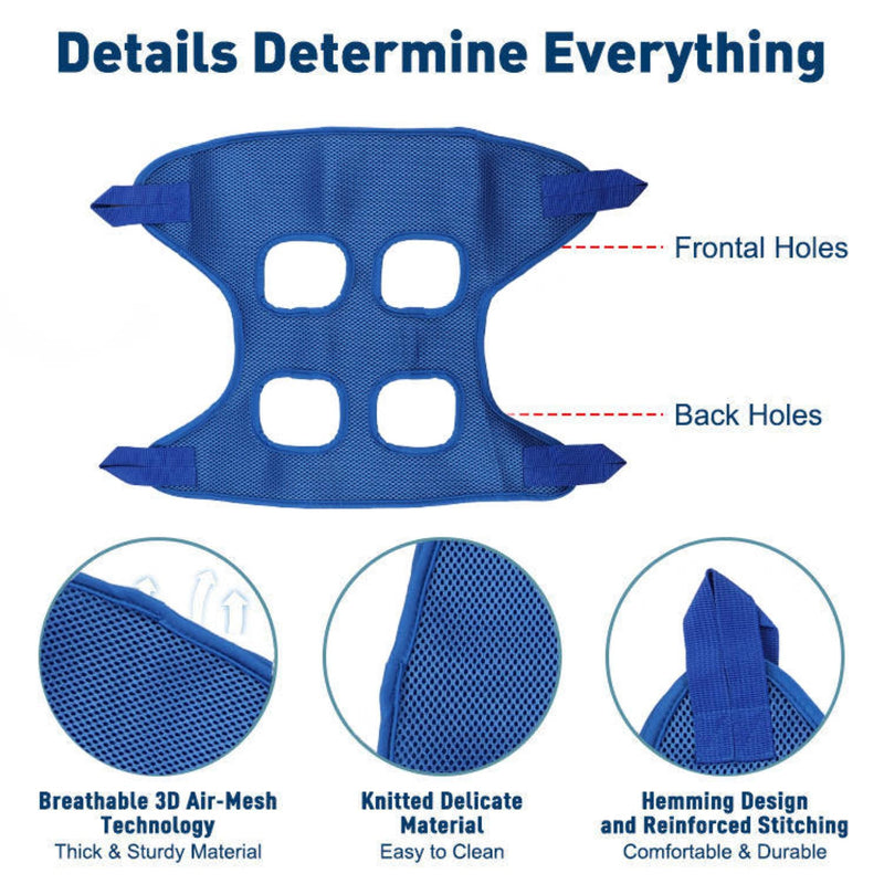 Dog Grooming Hammock Harness for Dogs & Cats with Pet Nail Clipper Trimmer - Pet Grooming Accessory - Dog Slings for Large Dogs - Cat Nail Clippers for Indoor Cats and Large Dogs L - PawsPlanet Australia