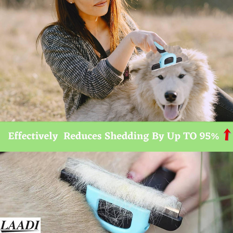 Deshedding Tool for Dogs and Cats - Reduces Shedding by Up to 95% in Less Than 10 Minutes—best Choice for Grooming and Deshedding Your Lovely Pets. Dog Brush Cat brush Horse Brush Rabbit Brush - PawsPlanet Australia