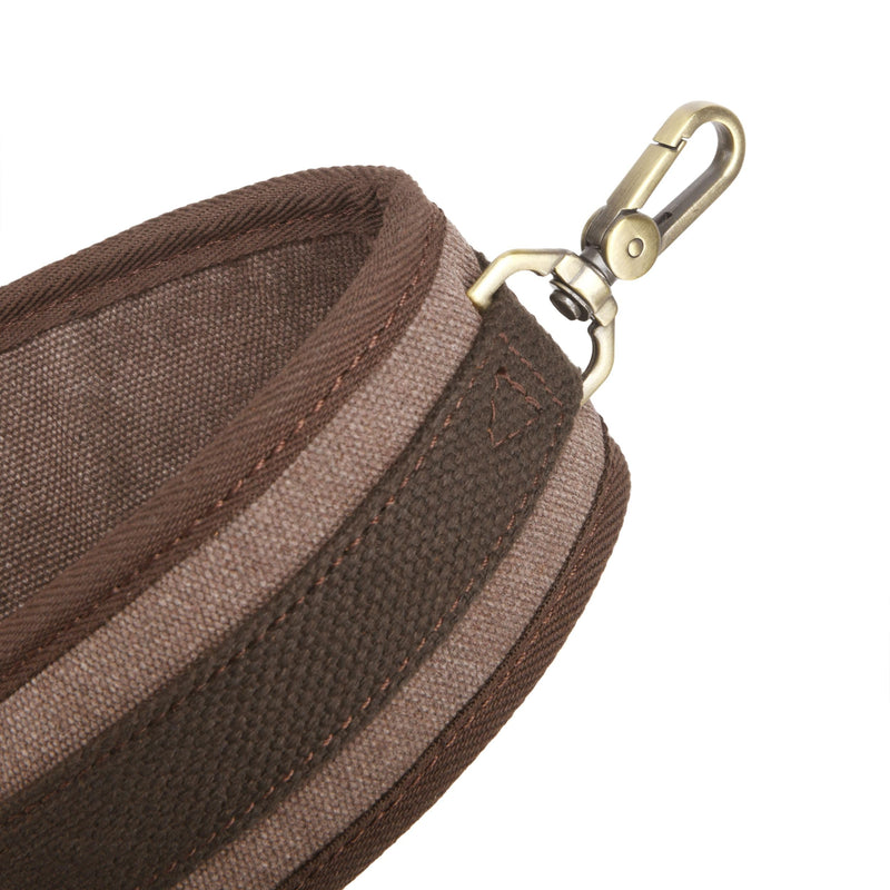 WAYNE'S DOG Canvas Bird Game Carrier, Waterfowl Dove Small Animal Game Carrier Hanger Tote Shooting Accessories (Coffee) Coffee