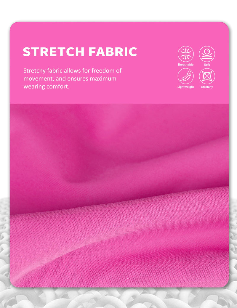 Harrison Howard Horse Fly Mask with Forelock Opening Stretch Breathable and Comfortable for Horses UV -Protection Fuchsia M