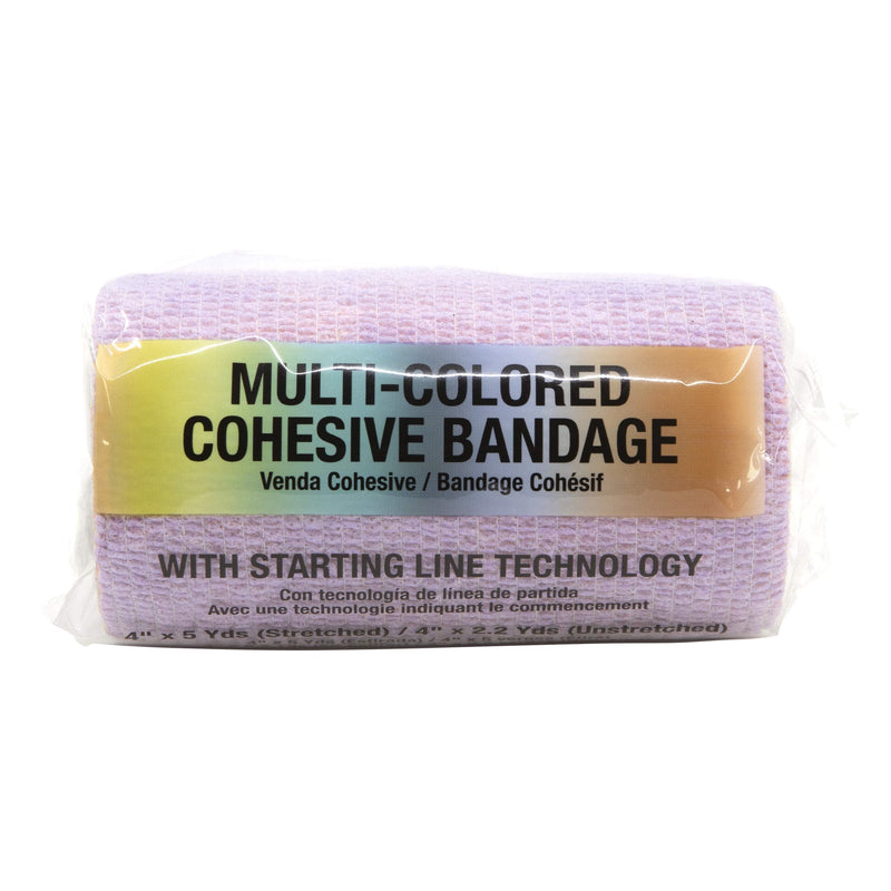 Neogen Ideal SyrFlex 4" Multi-Colored Vet Bandage (TA3400RBW-E) - PawsPlanet Australia