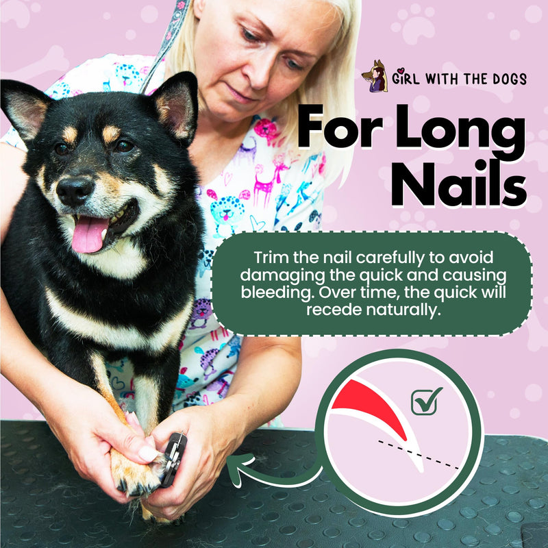 Pet Nail Clippers by Girl With The Dogs, Nail Clippers for Grooming and Claw Care for Cats/Dogs (Small & Large) - PawsPlanet Australia
