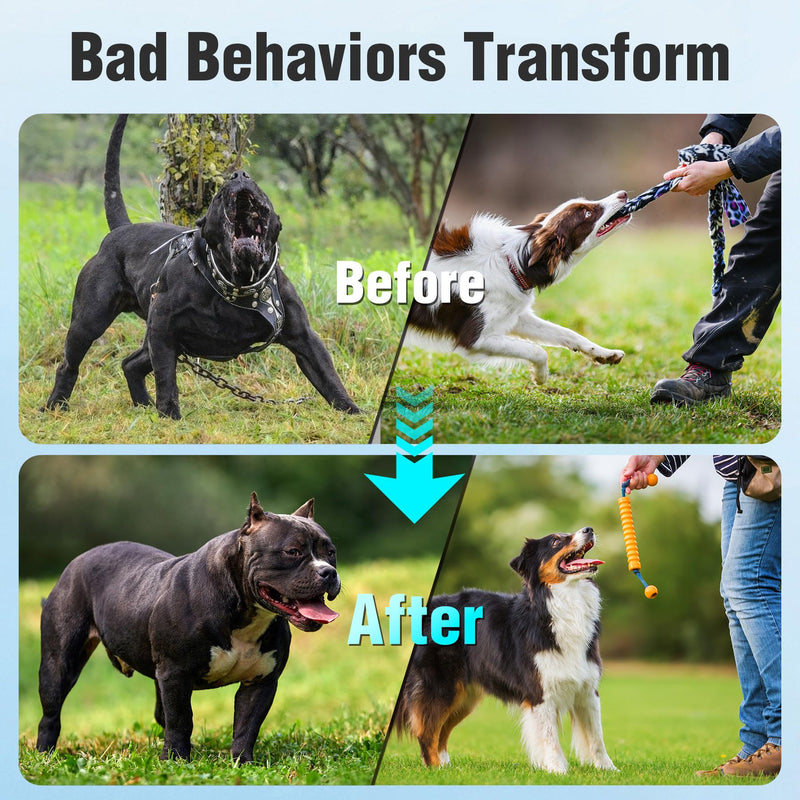 Anti Barking Device for Dogs, Ultrasonic Dog Bark Deterrent Devices with 4 Modes Up to 50ft (270°), Dog Barking Deterrent Devices, Bark Box, Barking Control Devices for Dog Training in Outdoor/Indoor Black - PawsPlanet Australia