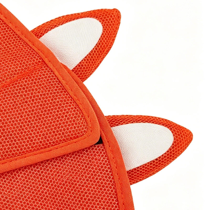 Cat Collar - Cute Elizabethan Collar with Fox Ears, Breathable and Scratch-Resistant Mesh Protective Cover, Adjustable Protective Cone for Pet's Neck | Cute Puppy Recreation