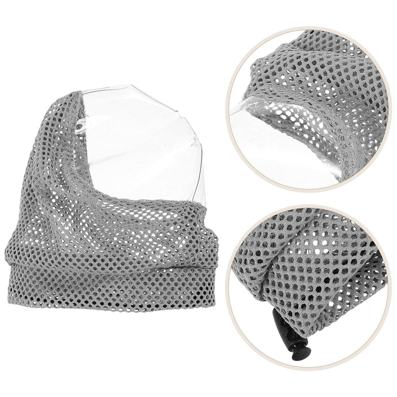 GALPADA Lightweight Cat Muzzle made of Breathable Fabric with Mesh Structure Gentle and Safe for Professional Pet Groomers and Home Use