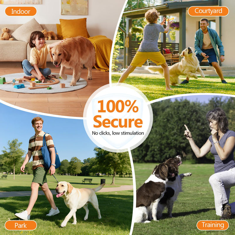 Anti-Barking Device, 3X Ultrasonic Dog Bark Deterrent for Dogs 50ft Long Range, 3 Modes, IPX5 Waterproof Barking Control Devices, Stopping Own or Neighbor's Dog Barking, Bark Box Indoor Outdoor - PawsPlanet Australia