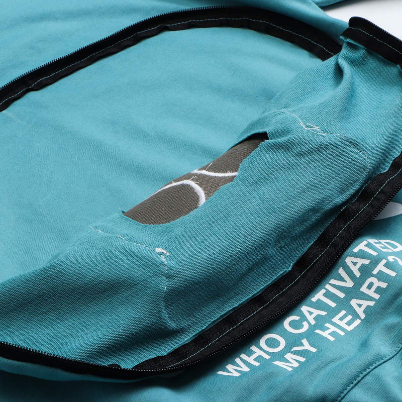 BOMBAXCEIBA Fleece pet Cat Small Day Pouch Hoodie Carrier Holder Carrying Sweatshirt Kangaroo Pocket X-Large Canyon Blue - PawsPlanet Australia