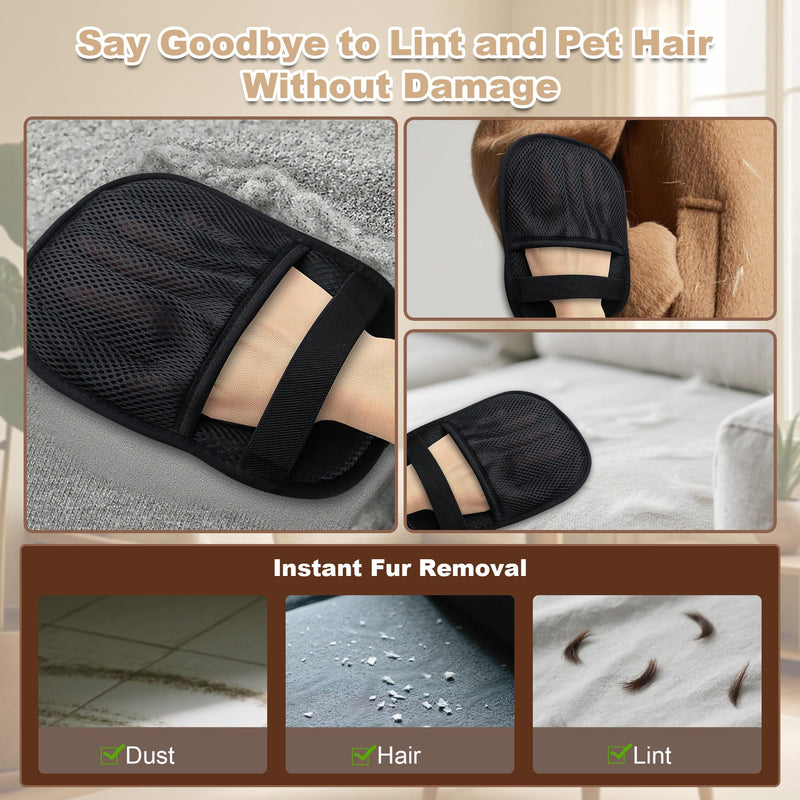 Pet Hair Removal Glove 4 - PawsPlanet Australia