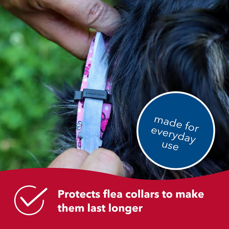 Coastal - Secureaway Flea Collar Protectors 1" x 20" Medium Multi Bones - PawsPlanet Australia