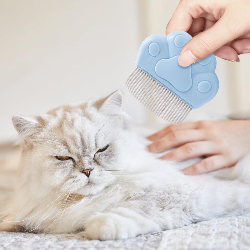 4 Packs Different Pet Hair Remover Set with Storage Bag - 180° Rotating Carpet Scraper Rake, Medium & Small Hair Removal Cleaner Tool for Couch Carpet Rug, Pet Comb for Shedding Grooming - PawsPlanet Australia