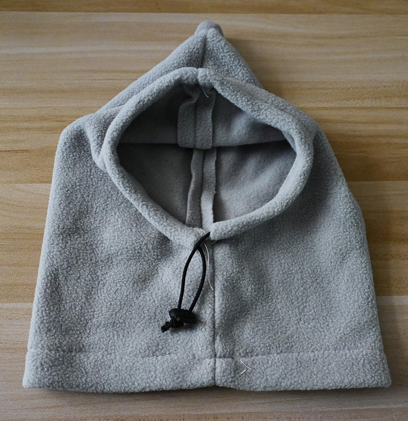 Plush Dog Earmuffs Dog Ear Warm Quie Cover Winter Ear Hats Head Wrap for Small Medium Large Dogs_S(Gray) S:Head Girth:41cm Gray