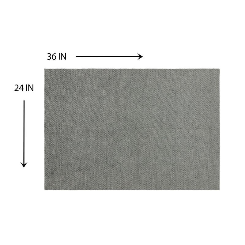 Mohawk Home Pet Play Pen Moisture Barrier Mat Utility Solid Gray 2' X 3' Other Perfect for Kitchen, Living Room, Kids Room, Dining Room, Hallway, Office, Garage, Entryway, Bathroom, Laundry Room 2' x 3' (Rectangular)