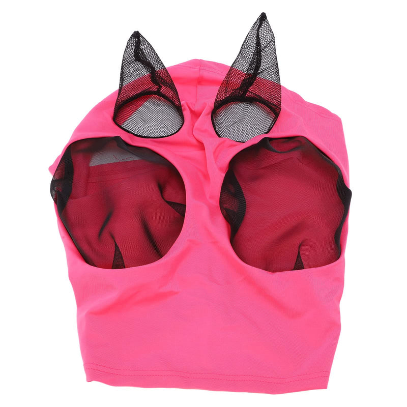 Horse Face Mask Horse Fly MaskHorse Mesh Mask, Knitted Fabric ComHorse Face Maskfortable Effective Horse Fly Mask for Horse Face ProtectionMasks () Pink - PawsPlanet Australia