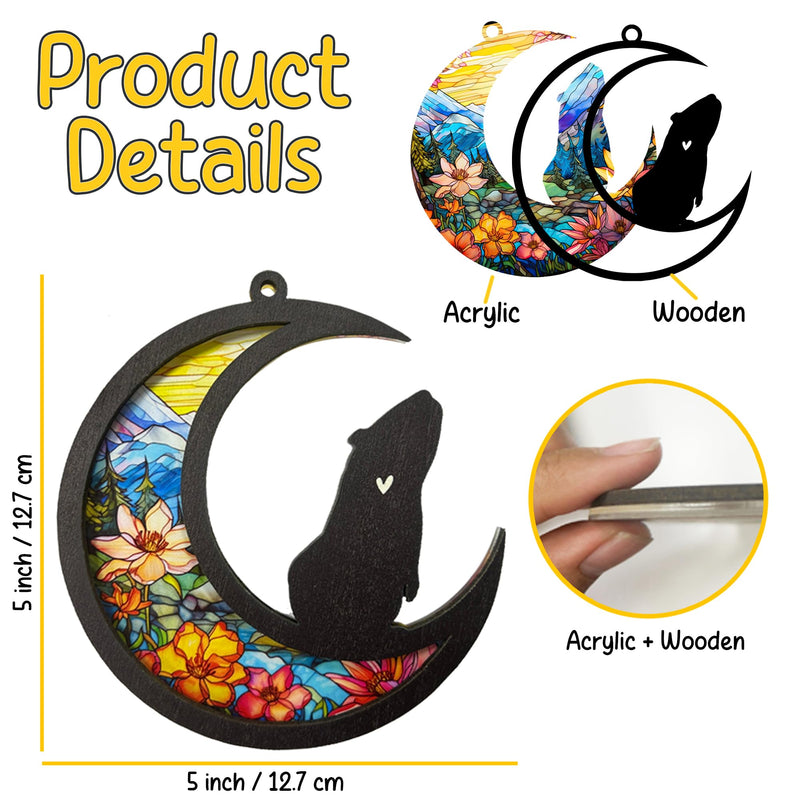 Guinea Pig Memorial Suncatcher, Personalized Pet Memorial with Name Date, Rainbow Bridge Guinea Pig Sympathy Card, Pet Passing Away Gift, Loss of Guinea Pig Sympathy Gift - PawsPlanet Australia