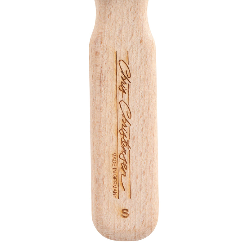 Chris Christensen Boar Dog Brush, Groom Like a Professional, Natural Boar Bristles, Beech Wood Handle, Distributes Natural Oils Making for a Healthy Coat