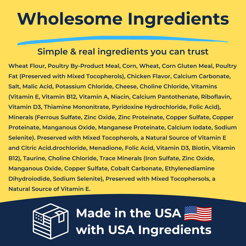 Tartar Shield Dental Dog Biscuits | Safe Daily Treats | Cookie Cleans Teeth & Gums Fresh Breath Natural Oral Health Support | Tasty Lean Chicken Flavor | USA Made - PawsPlanet Australia