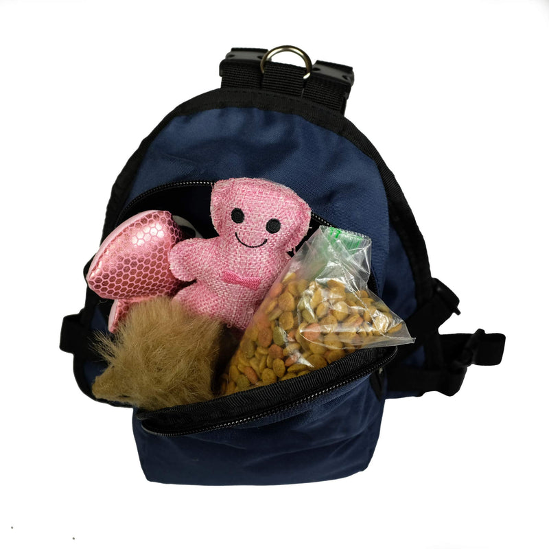 Littlearth NFL Pet Mini Backpack - Pet Apparel - Pet Accessories - for Dogs and Cats, Team Color Pittsburgh Steelers Small - PawsPlanet Australia