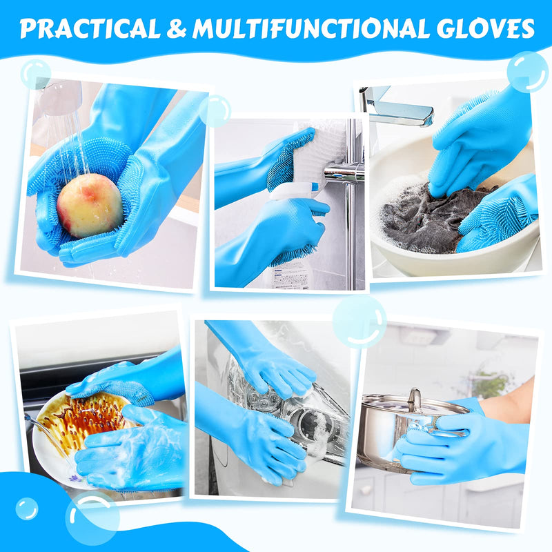 Pecute Pet Grooming Tool Bundle: Pet Grooming Gloves + Self-Cleaning Pet Brush - PawsPlanet Australia