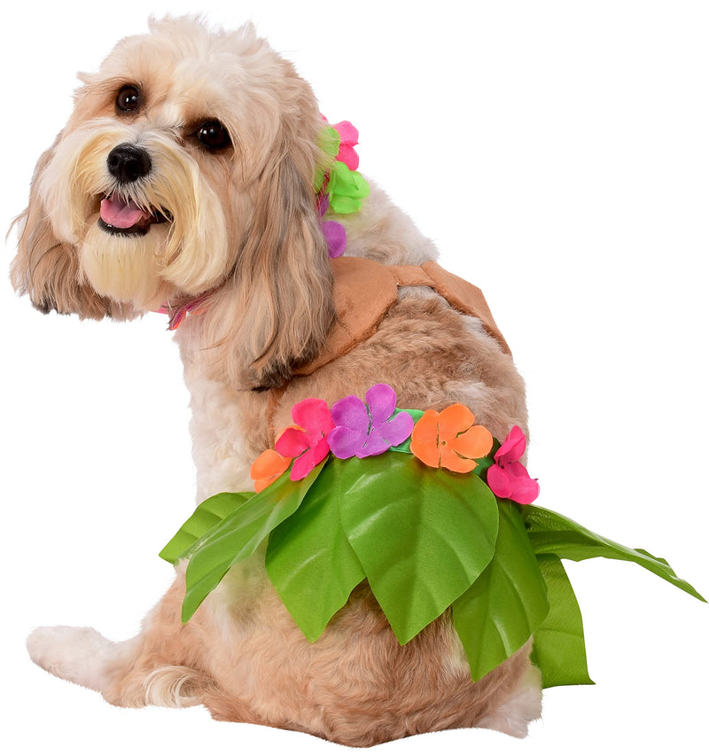 Rubie's Hula Girl Pet Costume, Medium Medium (Pack of 1) - PawsPlanet Australia
