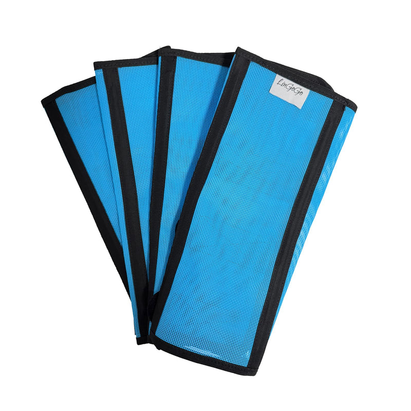 Fly Boots for Horses Set of 4, Breathable Mesh Leg Wraps for Insect Protection, Reduce-Stomping Adjustable Equine Leg Wraps & Socks